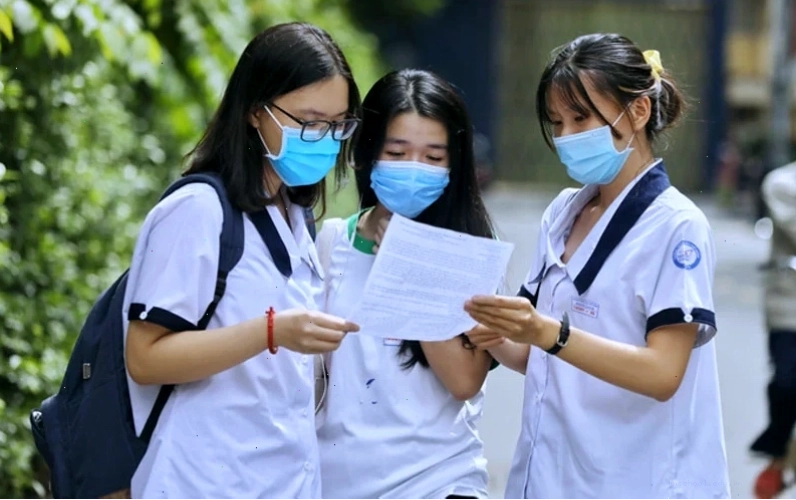 Giao diện một ứng dụng tra cứu danh mục ngành đào tạo đại học