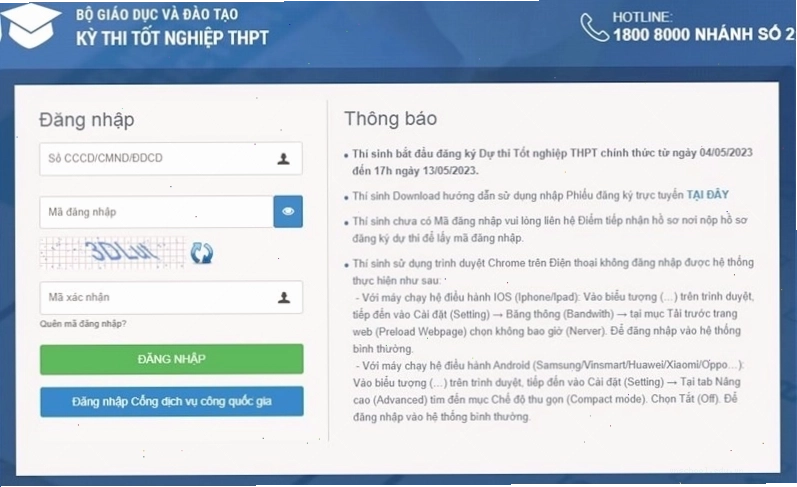 Hướng dẫn tra cứu điểm chuẩn đại học 2026 trên điện thoại di động