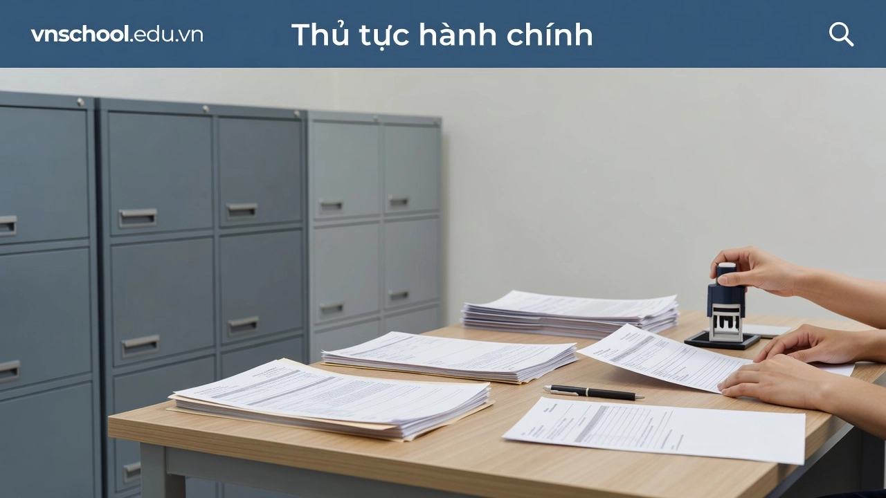 Thủ tục hành chính