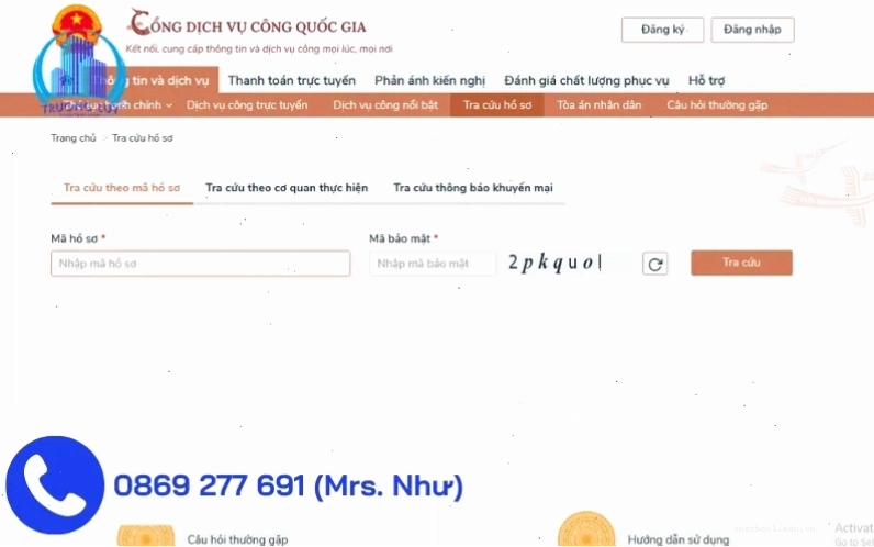 Tra cứu giấy phép xây dựng trên Cổng Dịch vụ công